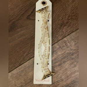 Altar'd State Gold and Pearl iwatch Bracelet